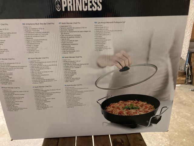 Paellera Eléctrica Princess 35cm 1800W