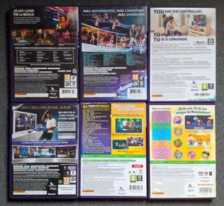 Lote 6 Juegos Xbox 360 Kinect
