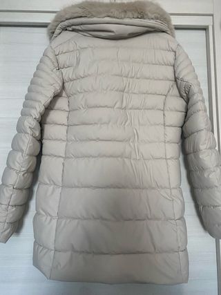 Piumino Calliope bianco panna effetto gommato M