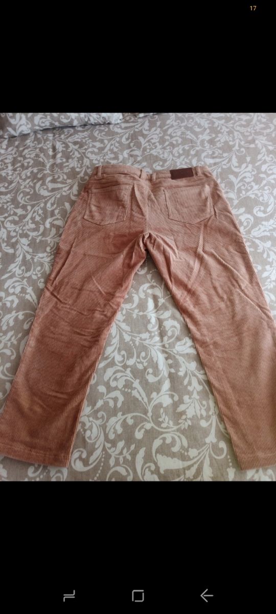 Pantalón de pana beige talla 52