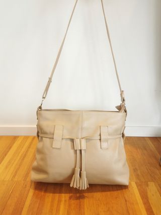 Bolso Piel Beige Mujer Vrmont