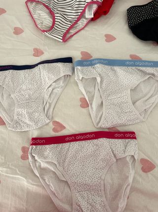 Bragas niña Don Algodón Pack 3 Talla M