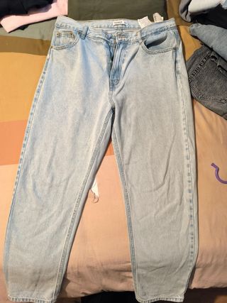 Lote  Pantalones Vaqueros Zara Azul