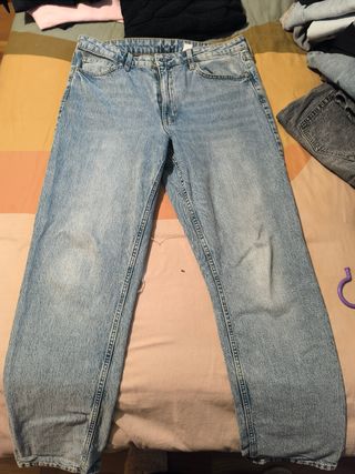 Lote  Pantalones Vaqueros Zara Azul
