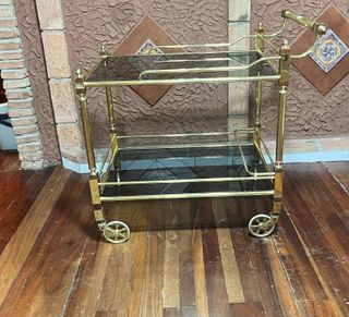 Carrito bar vintage Hollywood Regency