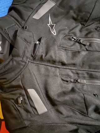 Chaqueta Moto Alpinestars Negra