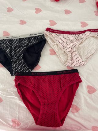 Bragas niña Don Algodón Pack 3