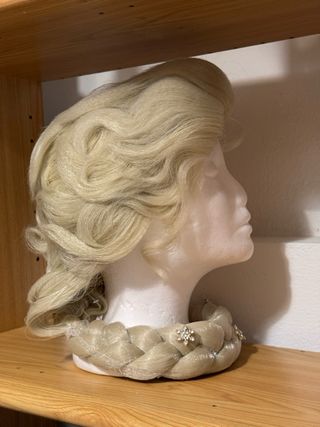 Peluca Elsa Frozen