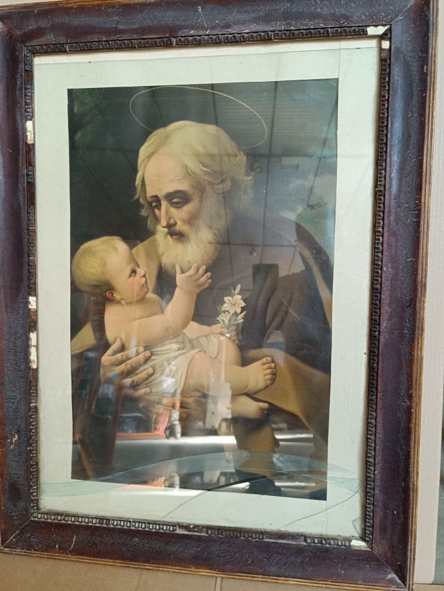 Cuadro San José con Niño Jesús
