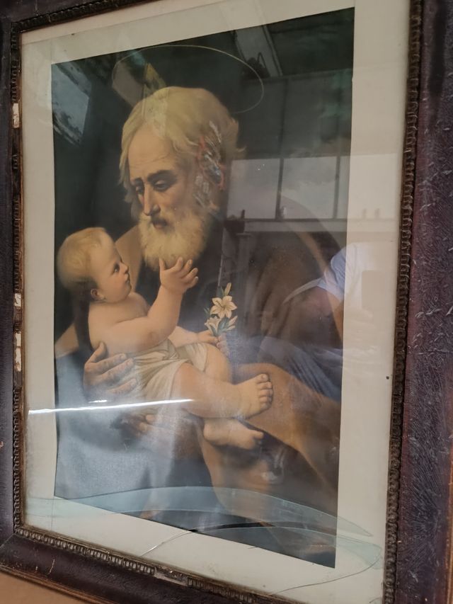 Cuadro San José con Niño Jesús