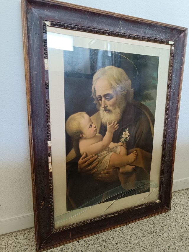 Cuadro San José con Niño Jesús