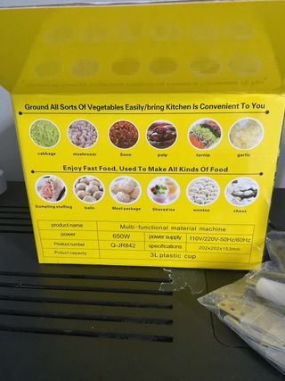 Tritacarne/tritaverdure  3L 650W