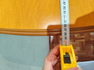 Mesa de comedor extensible de madera