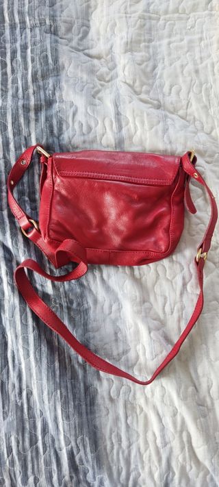 Bolso bandolera piel Massimo Dutti 