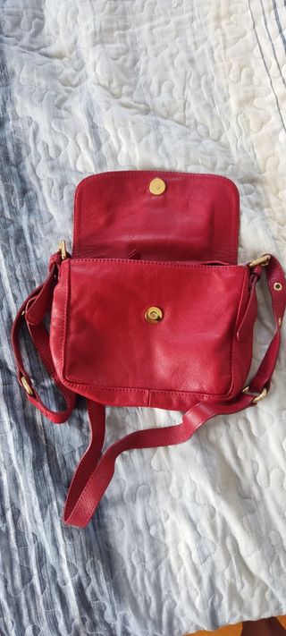 Bolso bandolera piel Massimo Dutti 
