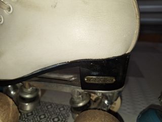 Patines artisticos Carlos Mur. Blancos. Talla 34