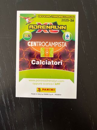 Card Adrenalyn 2025/2026 Super Stella Manu Kone
