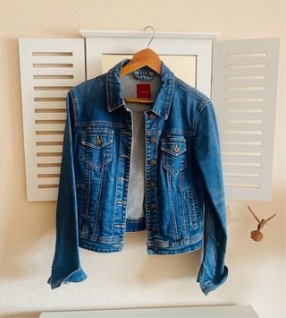 Cazadora vaquera azul