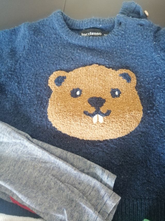 Lote 5 Ropitas Bebé Niño + 2 Bufandas