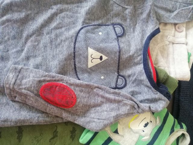 Lote 5 Ropitas Bebé Niño + 2 Bufandas