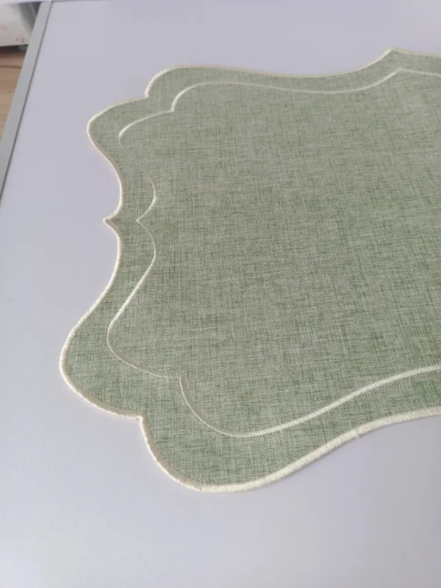✨4 manteles individuales verdes
