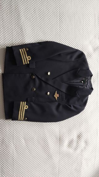 Traje comunión almirante todo azul