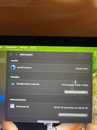 MacBook Air 13 2020 Plata
precio negociable