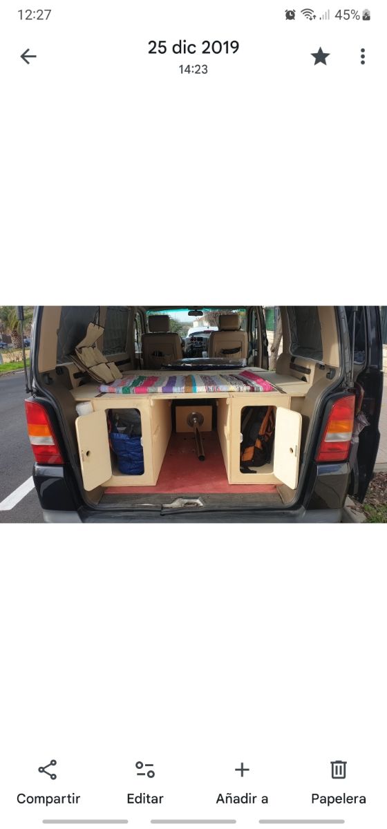 Muebles Camper Mercedes Vito/Clase V W638