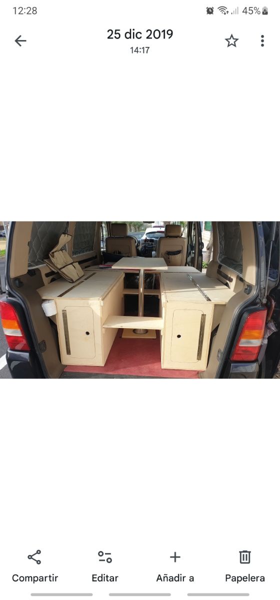Muebles Camper Mercedes Vito/Clase V W638