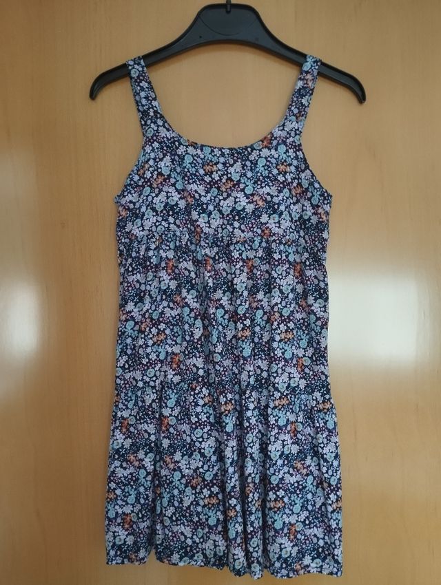 Vestido tirantes niña estampado floral
