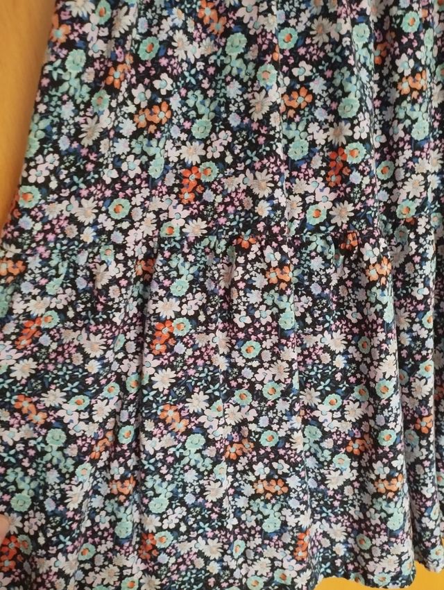 Vestido tirantes niña estampado floral