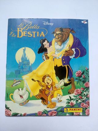Álbum Cromos La Bella y la Bestia Disney Panini