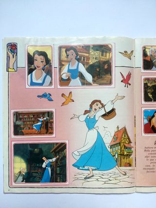 Álbum Cromos La Bella y la Bestia Disney Panini
