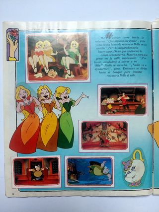 Álbum Cromos La Bella y la Bestia Disney Panini