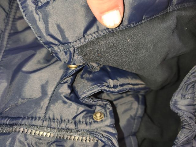 Anorak Talla 15/16 Azul Marino