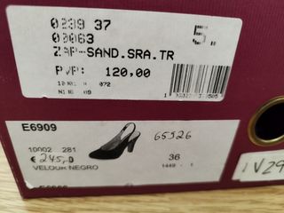 Zapatos Lottusse Negros Talla 36