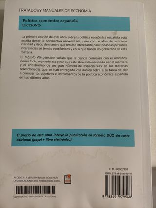 Política economica española 