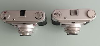 Cámaras Werlisa Color Vintage Plata y Negro