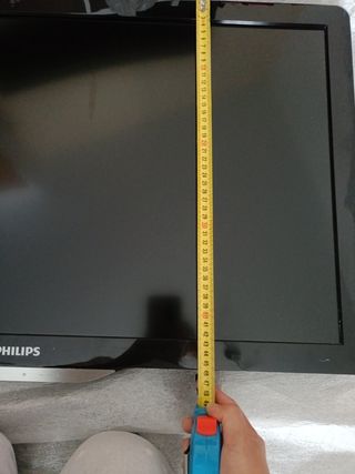 Televisión Philips Negra