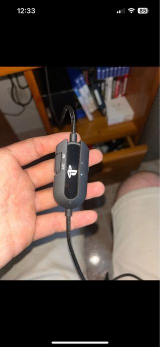 Cascos Gaming PlayStation Negros