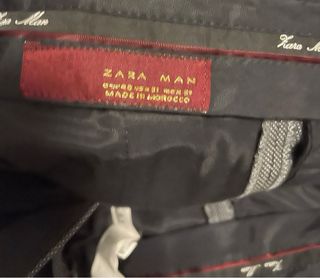 Traje Zara Man Gris