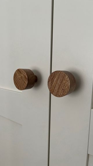 Armario IKEA 4 puertas tiradores madera HM home