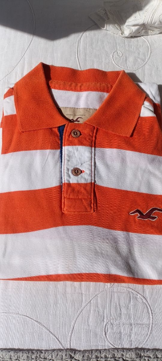 Lote 4 polos manga corta Gurú, Hollister, U y PRL