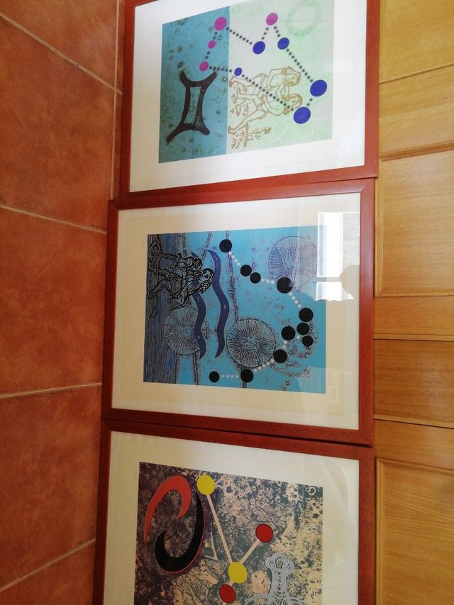 Tharrats litografias Serie zodiaco