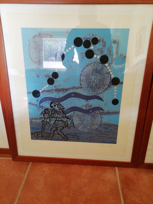 Tharrats litografias Serie zodiaco