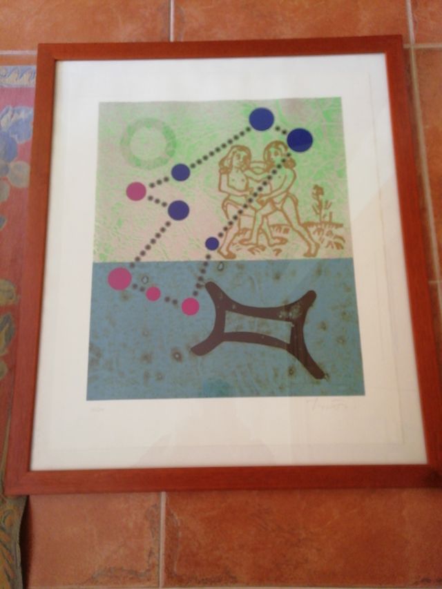 Tharrats litografias Serie zodiaco