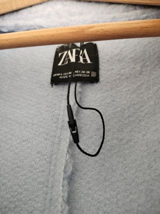 Chaqueta Bomber Zara Oversized Boucle M/L