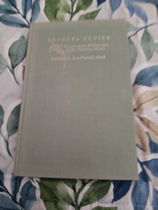 Libro Georges Cuvier: Bibliografía Anotada