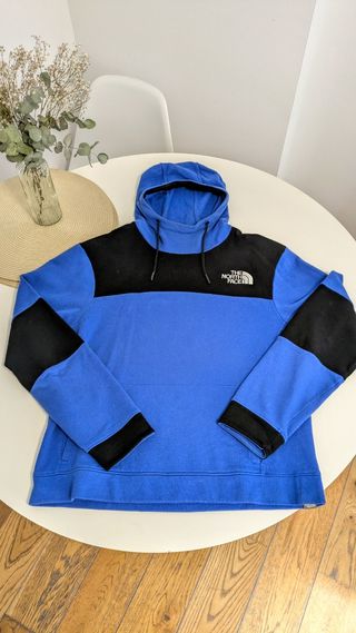 Sudadera hoodie The North Face Azul y Negra