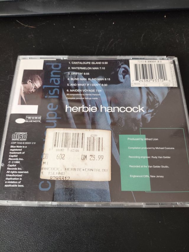 CD Herbie Hancock - Cantaloupe Island